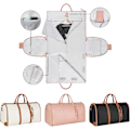 Miniatyrbilde 4 av 4: Stor kapasitet klespose, vanntett klespose, 2 i 1 hengende koffert, reisevesker (rosa) Pink