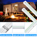 Miniatyrbild 4 av 5: PCS 108 Ljusramp - LED-bilens innerbelysning - 9W LED-ramp med strömbrytare för husbil/skåp/bil/lastbil/taklampa