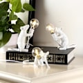 Miniatyrbillede 3 af 5: Moderne Harpiks Mus Lampe Bordlampe Kreativ Skrivebordslamper Natbord Gave Dekoration LED Soveværelse, Studieværelse (Kørsel)