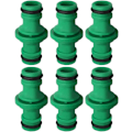 Miniatyrbillede 1 af 5: Stykker dobbelt rørforbindelse, dobbelt hanrørforbindelse rørfittings til samling af rør (grøn)