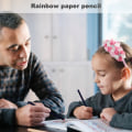 Pikkukuva 3 / 5: Sateenkaaripaperikynät 5 kpl 2B Ekologiset haalistumattomat allergiaystävälliset koulun kynät Paperitavarat Opiskelijoille Piirtäminen Kirjoittaminen Luonnostelu, Musta Black