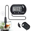 Miniatyrbilde 1 av 5: LCD-akvarietermometer, digitalt sugekopptermometer, digitalt akvarietermometer for fisketank, termometer med probe