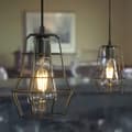 Miniatyrbilde 5 av 5: E27 Vintage Svart Lampholder, Edison Retro Pendellampe, Solid Bakelite Lampholder Adapter, Perfekt, Sett med 6 6pc
