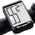 Miniatyrbild 2 av 5: Cykelcomputer med Klar Display - Svart