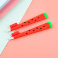 Miniatyrbillede 4 af 5: Premium Kvalitet Vandmelon Gel Blæk Penne Rollerball Pen Fin Spids 0,5MM Sort Blæk 9-pak 9pc