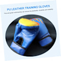 Miniatyrbilde 4 av 5: 1 par Kickboxing barneboksinghansker for 3-8 år Fighting Bag Hansker Menn Blå Flamme