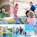 Miniatyrbillede 7 af 7: Vandpistoler til Børn, 3 Pak Super Vandpistol Soaker Lille Cool Blaster Udendørs Strand Have Legetøj Pool Bad Fest Vandkamp Legetøj