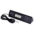 Miniatyrbild 1 av 5: Digital LCD-temperaturmätare, elektronisk termometer, temperatursond, trådbunden sensorsond för kylskåp sovrum
