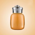 Pikkukuva 2 / 4: Söpö termospullo, ruostumattomasta teräksestä valmistettu kahvimuki matkalle, vuototiivis kaksoisseinämäinen tyhjiöpullo Mini 200 ml pullo (oranssi) orange