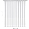 Miniatyrbilde 4 av 5: Dusjforheng Mugg og Muggbestandig Solid White, 180 x 180 cm (71 x 71 tommer) | 100 % polyester