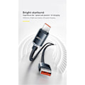 Pikkukuva 3 / 5: 120 W Supernopea PD Type C -latauskaapeli Samsung Xiaomi Huawei -matkapuhelimille, USB C -kaapeli, maksimivirta 6 A