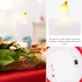 Miniatyrbillede 4 af 5: Julelys uden flamme, der flimrer og er batteridrevet B-old people