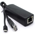 Pikkukuva 2 / 4: 2-pak Gigabit PoE -jakaja, 48V - 5V 2.4A Micro USB Ethernet -sovitin, toimii Raspberry Pi 3B+ -verkon IP -kameran ja muiden kanssa