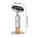 Miniatyrbilde 2 av 5: 4 stk. seng ramme anti-shake verktøy seng side plugger justerbar gjengbar fikser roterende roterende hode for seng møbler hjem skap veggmontering (65-92mm)