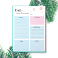 Miniatyrbillede 1 af 5: To Do List Notepad - Udateret daglig planlægger 52 ark rive af 15 x 21cm opgaveplanlægningspuder, To Do List Notebook Checkliste