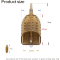 Miniatyrbilde 2 av 5: Pellet Feeder Inline Pellet Feeder Maggot Feeders for Carp Fishing Coarse 40g 40g