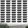 Miniatyrbild 1 av 5: Förpackning med 50 klämmor för växthus 25 mm