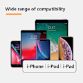 Miniatyrbild 3 av 6: USB-C till Lightning-adapter, [2-pack] Typ C Hona till Lightning Hane Adapter, stödjer 27W PD, Typ C Laddning Stödjer Dataöverföring
