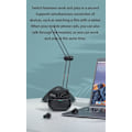 Miniatyrbilde 5 av 5: Bluetooth-hodetelefoner Trådløst headset Bluetooth-headset, IPX5 Vanntett, Dobbel mikrofon Talking Noise Cancellation, Med lading-svart