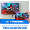 Pikkukuva 3 / 5: 2.4 GHz:n langaton HDMI-sovitin, 1080P WiFi-näyttövastaanotin, tukee Miracastia, Airplayta, DLNA:ta Androidille, iOS:lle, Windowsille, Macille, suoratoistoon, TV:lle, näytölle