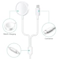Miniatyrbillede 3 af 5: Watch-oplader kompatibel med Apple Watch S1/S2/S3/S4/S5/S6/S7/S8/SE/Ultra, 2 i 1 magnetisk opladningskabel