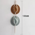 Miniatyrbilde 3 av 5: Boho Hat Henger, Håndvevd Vegg Hengende Hat Display Stativ, Bohemian Dekorativ Cap Holder Cowboy Hat Organizer for Store Baseball Caps