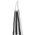 Miniatyrbillede 3 af 5: Festsække 25 stk. Små gaveposer 16x8x22cm Sort og hvidt papirposer til Halloween, jul, Valentinsdag, mors dag, bryllup-(sort) Black