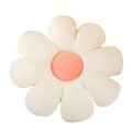 Miniatyrbilde 1 av 5: Blomstergulv pute, pute i form av tusenfryd, pynteputer for jenter og kvinner til lesing, soverom eller TV-titting white 37cm
