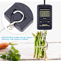Miniatyrbilde 2 av 5: 40 kg multifunksjonell presisjons elektronisk vekt, digital hengende vekt, bagasjevekt, bærbar LCD-vekt