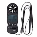Miniatyrbild 1 av 5: Anemometer, Digital Termometer, Multifunktionell Bärbar Anemometer Ansluten Anemometer Anemometrar för Vindsurfing, Segling