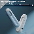 Miniatyrbilde 3 av 5: Rengjøringssett for Airpods, Bluetooth-ørepropper rengjøringspenn, 5 i 1 kompakt multifunksjonelt hodetelefonetui rengjøringsverktøy med myk børste (blå, grå)