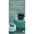 Pikkukuva 3 / 5: Bluetooth-kuulokkeet Langattomat kuulokkeet Bluetooth-kuulokkeet, IPX5-vedenkestävä, Kaksi mikrofonia Puhelumeluvaimennus, Latauksella - musta