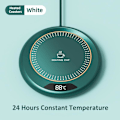 Miniatyrbillede 2 af 5: Varmepude til Kopper med Konstant Temperatur, Automatisk Afbrydelse, til Skrivebord med 3 Temperaturindstillinger, til Kaffe, Drikkevarer, Te, varm Chokolade (Grøn)