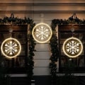 Miniatyrbillede 4 af 5: Julevindue Fe Lys, Pakke med 2 Stjerner Julelys Batteri Varmt Hvidt Lys Indendørs Bryllup Festival Dekoration snowflake