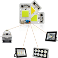 Miniatyrbillede 4 af 5: 2 stk. LED-chip 50W hvid 6000K 220V COB LED-chip Ingen lodning påkrævet Indbygget smart IC-driver til LED-projektør