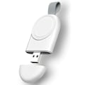 Miniatyrbillede 1 af 5: USB-oplader til Apple Iwatch Watch, magnetisk rejse bærbar trådløs oplader kompatibel med Apple Watch Series 1-8 Ingen kabeloplader