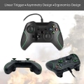 Miniatyrbillede 4 af 5: Kablet controller til Xbox One, Dual Vibration USB Xbox One kablet spilcontroller til Xbox One PC Windows 7/8/10 (sort)