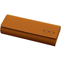 Miniatyrbillede 1 af 5: Solbriller Organizer Opbevaring - Retro Ridsefast Kunstig Læder Briller | Slank Design Briller Etui Organizer