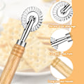 Miniatyrbillede 2 af 5: Kagedejs Presseform Dumpling Prægningsenhed Ravioli Maker Form Stempel Cookie Form Køkken Bageudstyr, 16cm