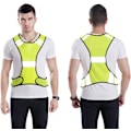 Miniatyrbilde 2 av 5: Reflekterende vest og armbånd, justerbar refleksvest med høy synlighet for løping, sykling og jogging