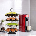 Miniatyrbild 1 av 4: Kapselhållare Förvaring Kapselhållare för kaffekapslar Kompatibel med 36 kapslar Kan rotera 360 grader ODIPIE