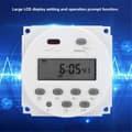 DC 12V Tidsswitch 16A Digital Elektronisk LCD Tidrelä