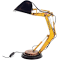 Miniatyrbillede 1 af 5: Gravemaskine skrivebordslampe Unik bordlampe Led 20*12*12cm