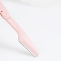 Miniatyrbillede 5 af 5: 3PCS Foldbar Dame Ansigtsbarber Øjenbryns trimmer Blad Anti-Scratch Razor Makeup Værktøjer Øjenbryns trimmer Ansigtsbarber til Kvinder (Farve: Blå)
