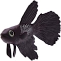 Miniatyrbillede 1 af 5: Akvariefisk Skål Plast Svømning Guld Fisk Betta Fisk Sjov Kunstig Silikone Lille Fisk Livagtig Falsk Fisk(Brun Betta Fisk)