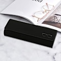 Miniatyrbillede 2 af 5: Solbriller Organizer Opbevaring - Retro Ridsefast Kunstig Læder Briller | Slank Design Briller Etui Organizer
