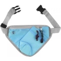 Pikkukuva 1 / 4: Fanny Pack, Hengittävä vyölaukku vesipullotelineellä kävelyyn, juoksuun, vaellukseen, kuntoiluun, leirintään, vaaleansininen Blue