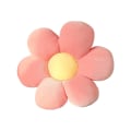 Miniatyrbilde 1 av 5: Blomstergulv Puta Tatami Blomsterformet Plysjinnredning av Komfortable Setepute for Barnerom Hjem Sofa Dekorasjon (45x45cm, Rosa & Gul ) Pink & Yellow