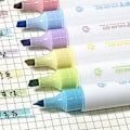 Miniatyrbillede 3 af 5: Højlys Markeringspenne i Pastelfarver - Assorterede Farver - Hurtigtørrende