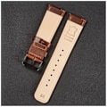 Miniatyrbild 4 av 5: Äkta läder klockarmband armband snabbkoppling brun handledsband äkta läder klockarmband-22mm